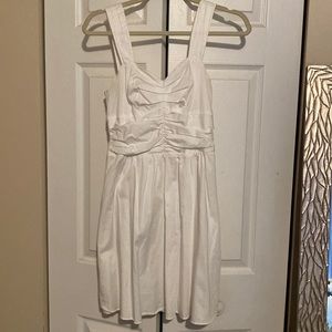 Express short white dress. Perfect for summer, sorority or beach party.